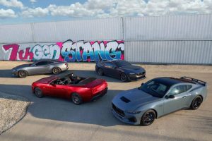 Mustang Family of Four