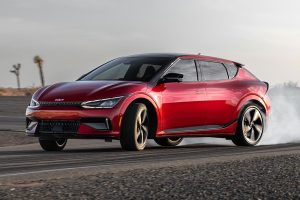 Kia EV6 GT drift