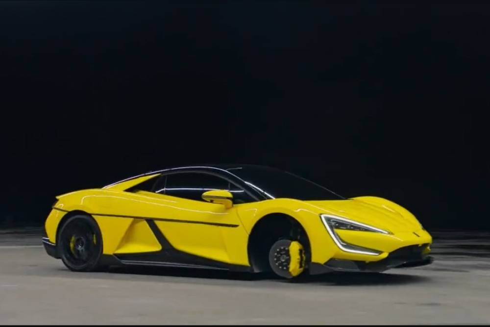 Κινεζικό hypercar 1.100HP πάει με 3 ρόδες! (+video)