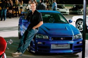 paul walker’s nissan skyline r34 fast 4