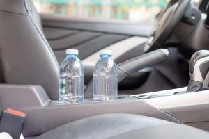 bottles-in-car