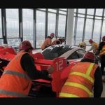 mclaren senna craned into penthouse 06