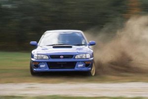 impreza 22b dirt drift