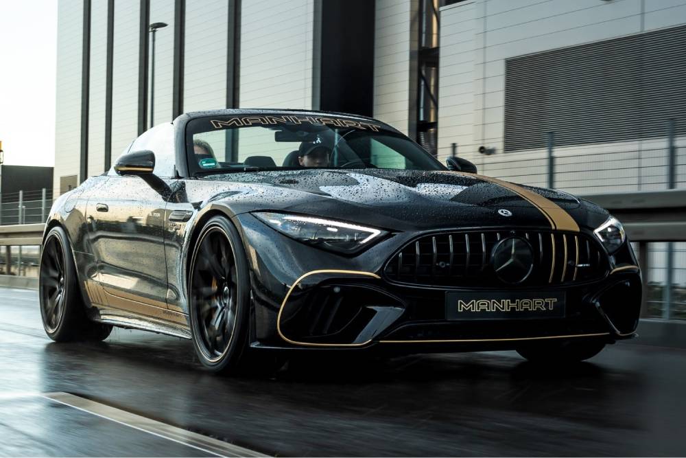 «Χρυσόσκονη» 707 ίππων για τη Mercedes-AMG SL 63