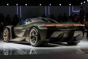 porsche mission x rear