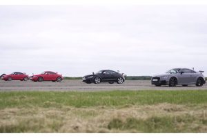audi tt drag race