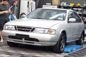 NISAAB-Nissan-B14-With-Saab-Grille-6