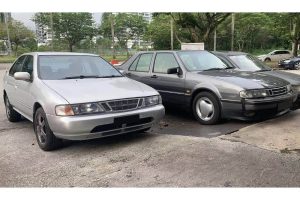 NISAAB-Nissan-B14-With-Saab-Grille-8 (1)