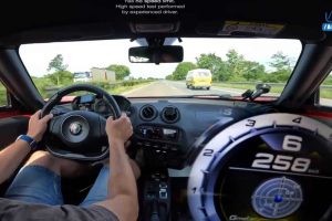 alfa romeo 4c autobahn run