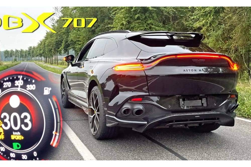 Στα «κόκκινα» με την Aston Martin DBX707 (+video)