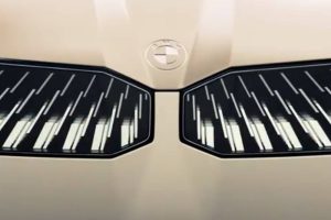 bmw neue klasse screen kidney grille