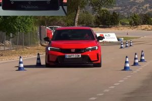 honda civic type r moose test