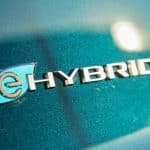 2021 Chrysler Pacifica Pinnacle Hybrid badging.