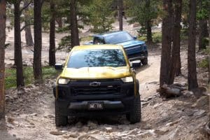 gas pick up vs ev off road