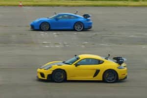 Ατμοσφαιρική ραψωδία με Cayman GT4 RS & 911 GT3