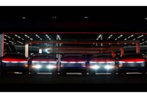 cybertruck light show 03