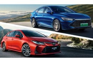 BYD-And-Toyota-Sedans