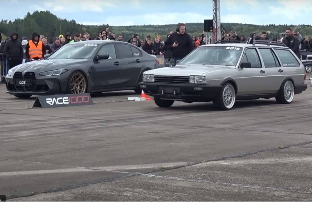 40άρης VW Passat 700HP ξεραίνει κόσμο! (+video)