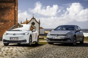 vw id.3 vs vw golf