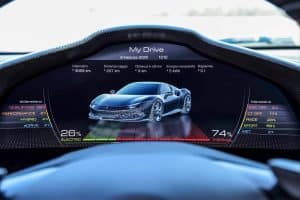 hybrid ferrari sales