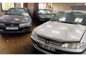 abandonded peugeot dealership