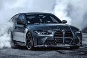 bmw m3 burnout