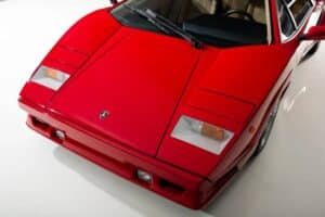 1989 countach 25th anniversary auction 10