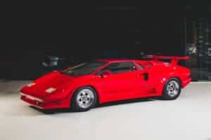 1989 countach 25th anniversary auction