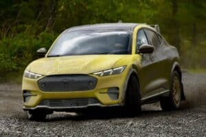 mustang mach-e rally mud drift