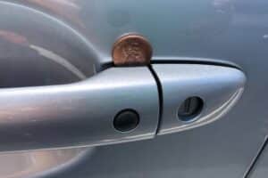 coin door handle