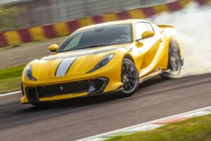 ferrari 812 competizione drift