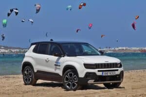 Στην Πάρο με το νέο Jeep Avenger e-Hybrid