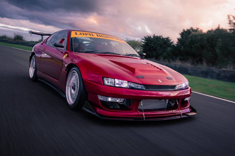 Ferrari με πρόσωπο Silvia και Wankel κινητήρα