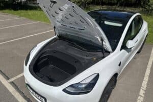 tesla model y frunk