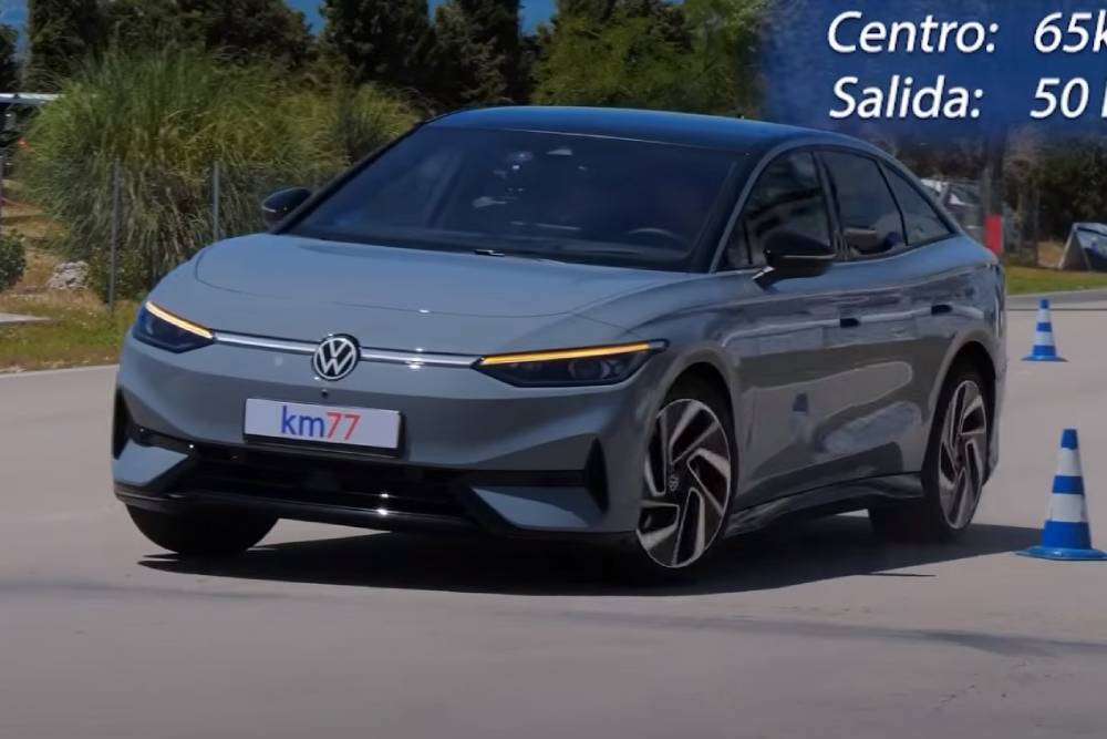 Μετρημένο το VW ID.7 στον τάρανδο (+video)