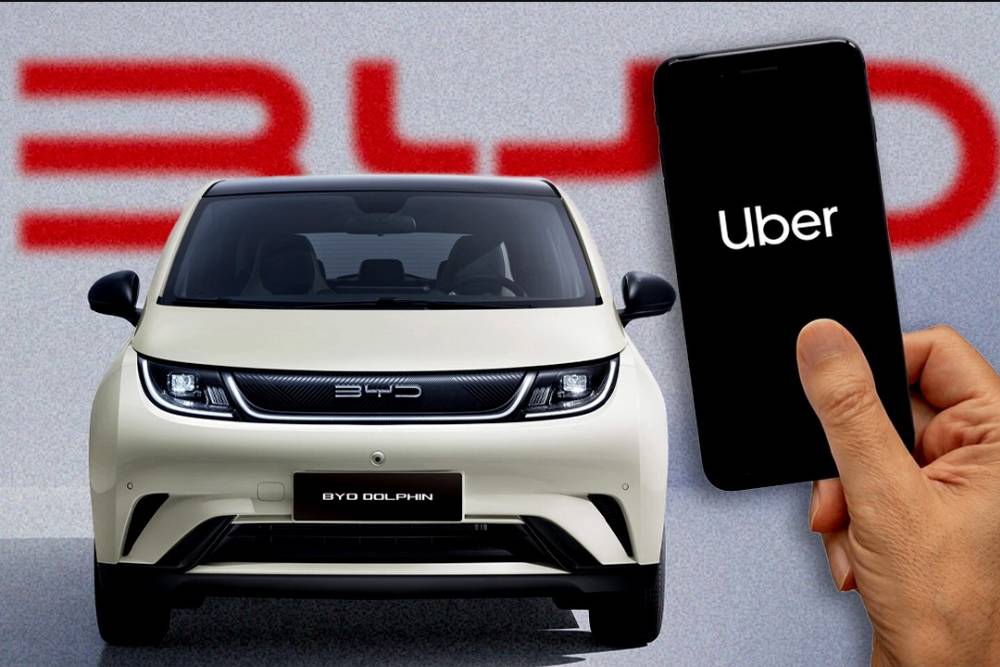 Συνεργασία BYD-Uber για τα ηλεκτρικά οχήματα