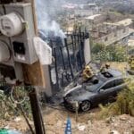 tesla burns down house 02