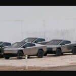 tesla dirty cybertrucks