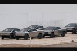 tesla dirty cybertrucks