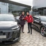 Audi delivers company cars to FC Bayern