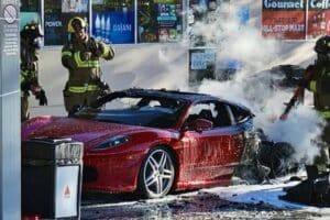 ferrari f430 fire