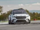 skoda enyaq rs race