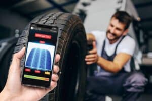 smartphone tire measure
