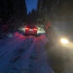 gps sent drivers stuck snow