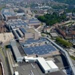 Aerial View Audi Site Brussels, Belgium