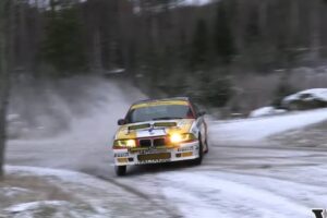 santa claus bmw m3 e36