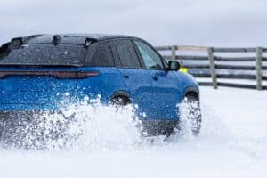Cold weather testing of the all-new 2024 Jeep® Wagoneer S in New Zealand, the brands first global battery-electric vehicle.
