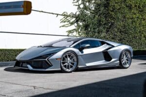 silver-lowered-lambo-revuelto-is-waiting-for-summe