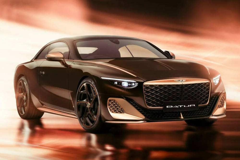 Νέα Bentley Batur Black Rose λάμπει και είναι χρυσός