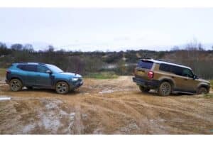 duster vs land cruiser